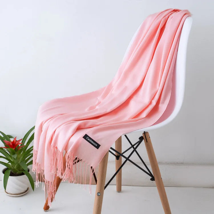 🧣 Bufanda de Cachemira y Acrílico