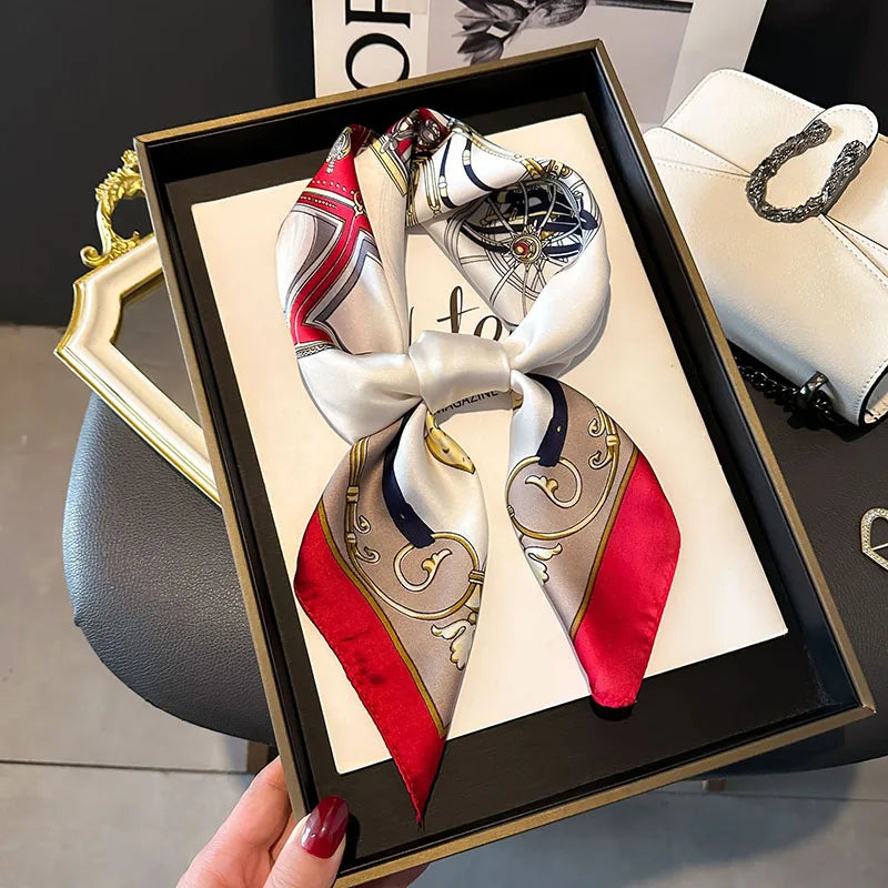 🧣 Pañuelo de Imitación Seda – Elegante y Versátil