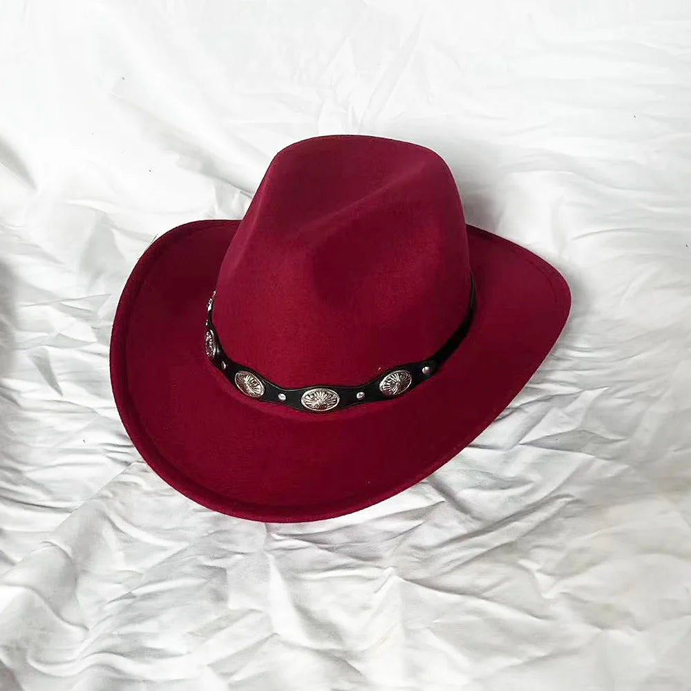 🤠 Sombrero Fedora Unisex – Estilo Cowboy con Diseño Único