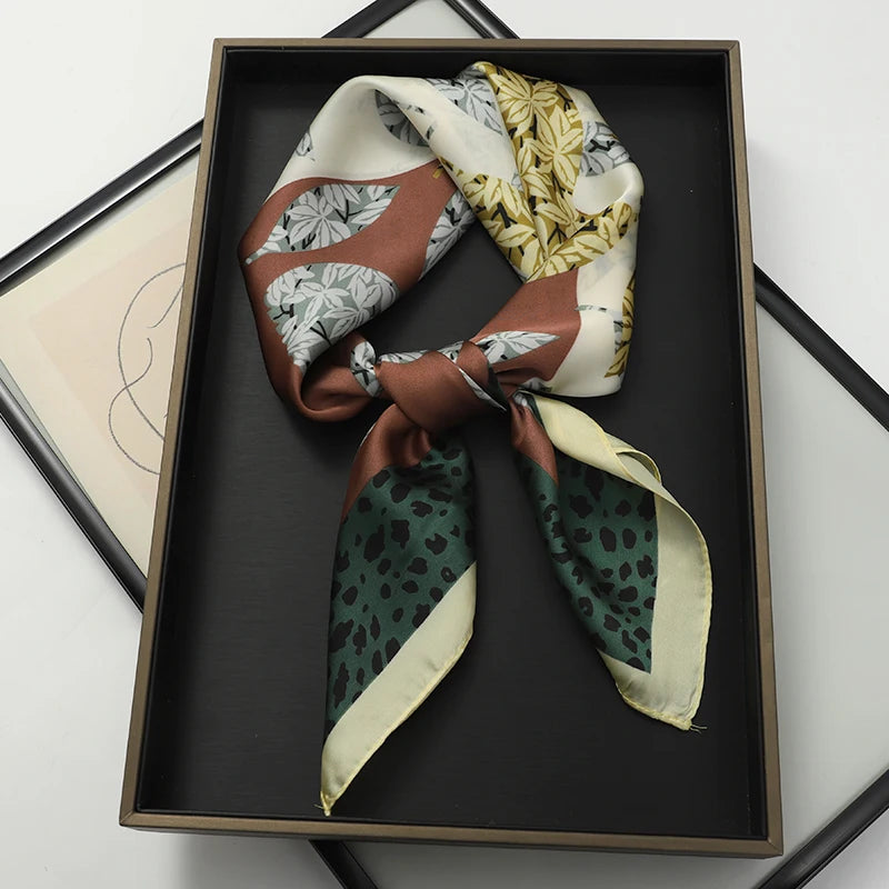 📌 Pañuelo Floral RUNMEIFA – Estilo Fashion para Mujer, 4 Colores Disponibles