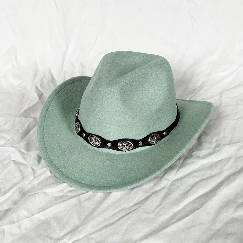 🤠 Sombrero Fedora Unisex – Estilo Cowboy con Diseño Único