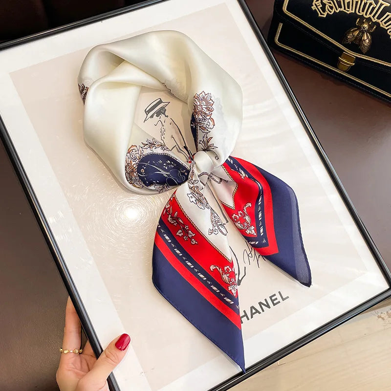 📌 Pañuelo de Seda para Mujer Baalmar