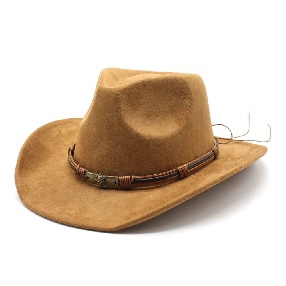🤠 Sombrero Cowboy Unisex – Estilo Western &amp; Multifuncional