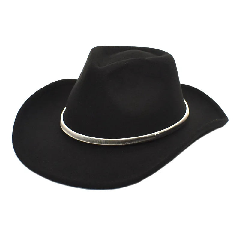 🤠 Sombrero Fedora Unisex – Estilo Cowboy con Diseño Único