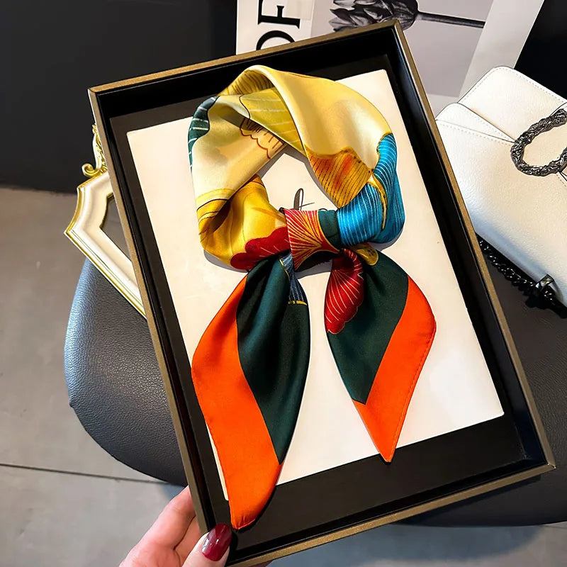 🧣 Pañuelo de Imitación Seda – Elegante y Versátil