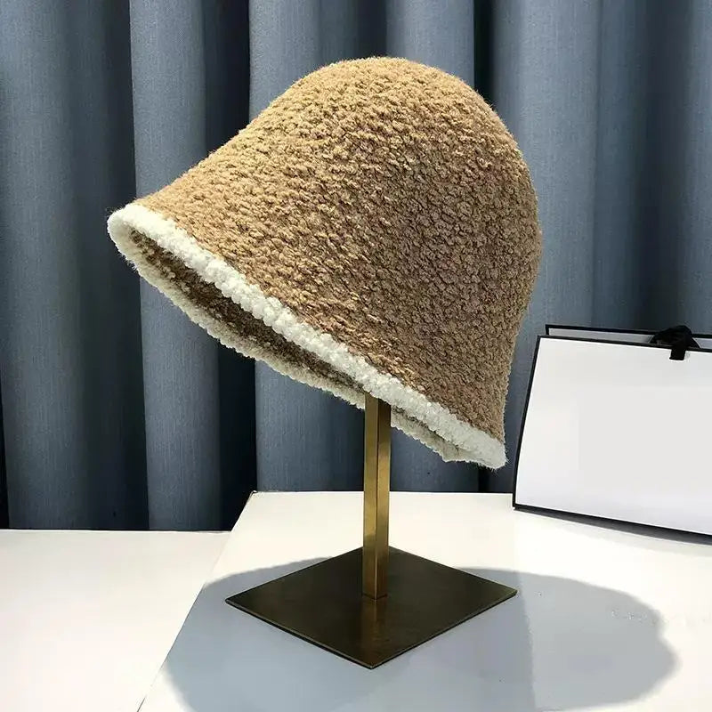 🎩 Gorro de Cubo Tejido para Mujer – Invierno &amp; Estilo Casual