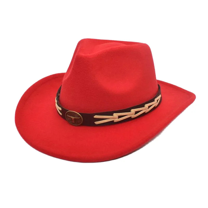 🤠 Sombrero Fedora Unisex – Estilo Cowboy con Diseño Único