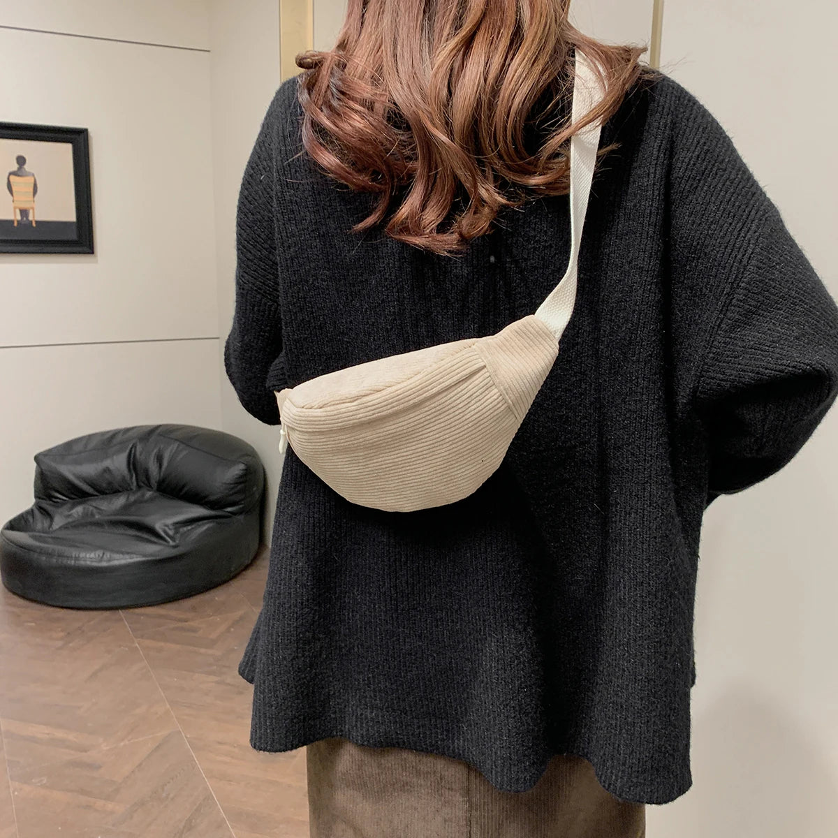 📌 Riñonera AEROCANDY de Pana Unisex