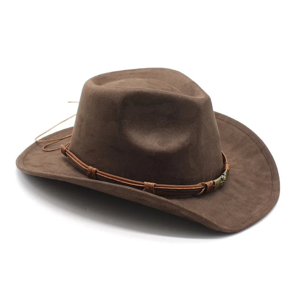 🤠 Sombrero Cowboy Unisex – Estilo Western &amp; Multifuncional