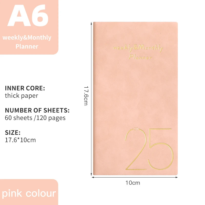 📖 Agenda 2025 – Planificador Semanal y Diario