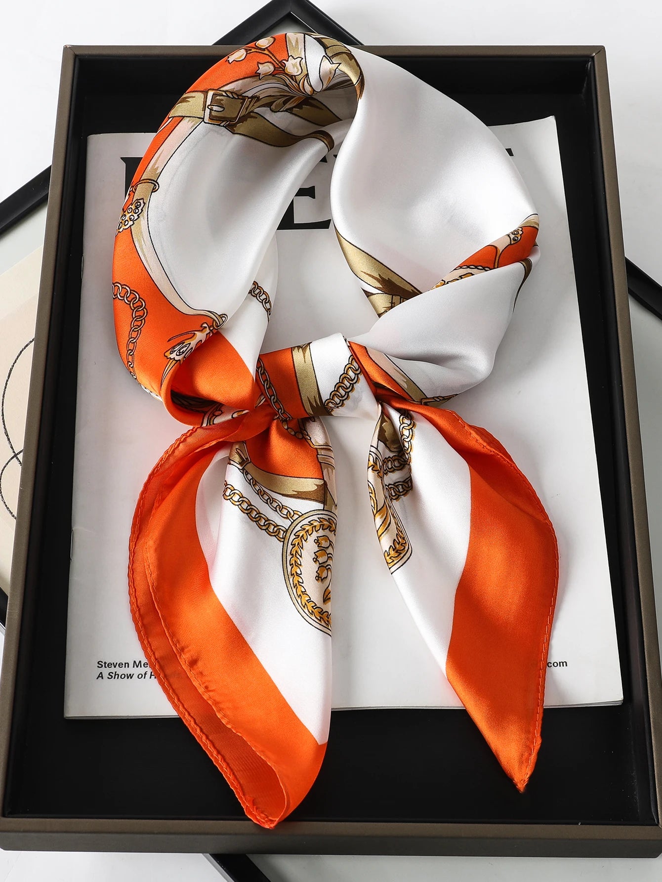 📌 Pañuelo Floral RUNMEIFA – Estilo Fashion para Mujer, 4 Colores Disponibles