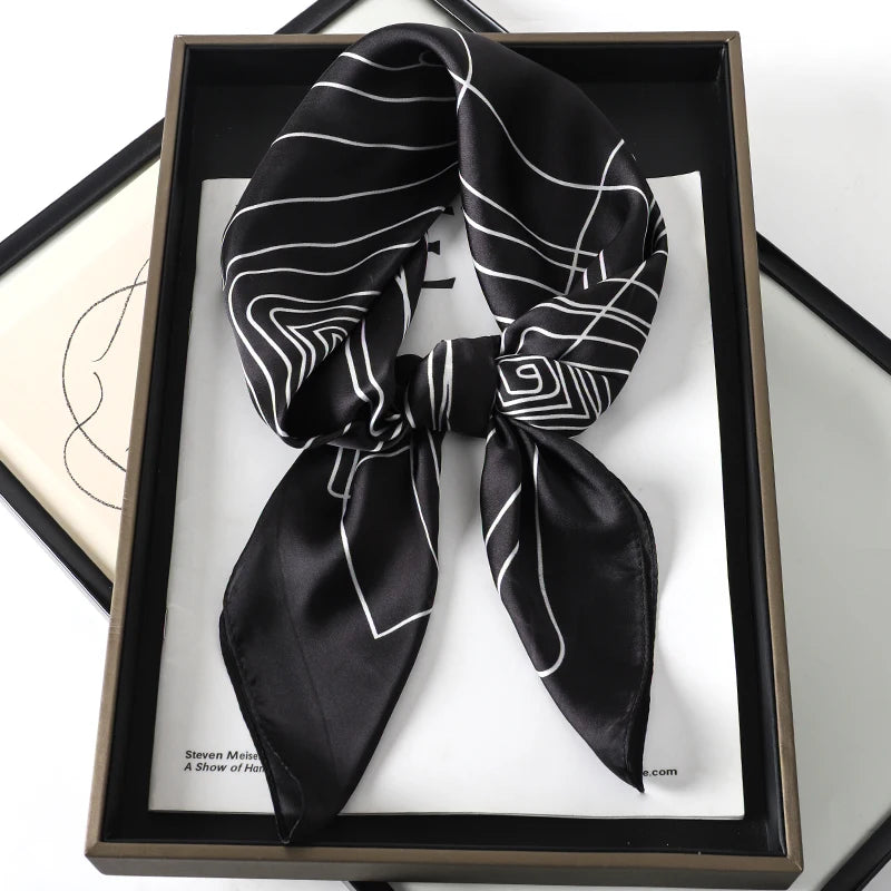 📌 Pañuelo Floral RUNMEIFA – Estilo Fashion para Mujer, 4 Colores Disponibles