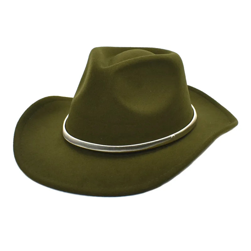 🤠 Sombrero Fedora Unisex – Estilo Cowboy con Diseño Único