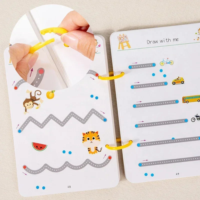 📚 Cuaderno Mágico de Trazado para Niños ✨