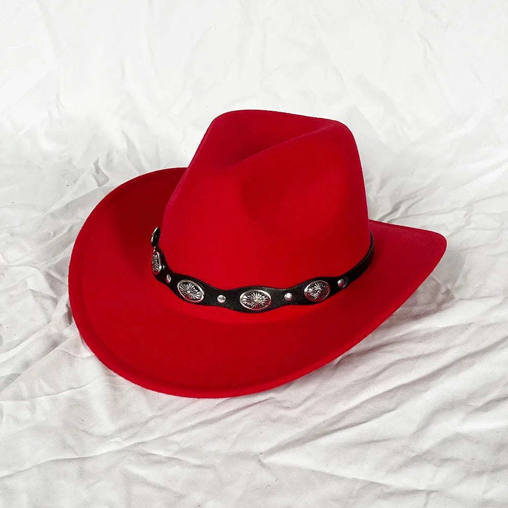 🤠 Sombrero Fedora Unisex – Estilo Cowboy con Diseño Único