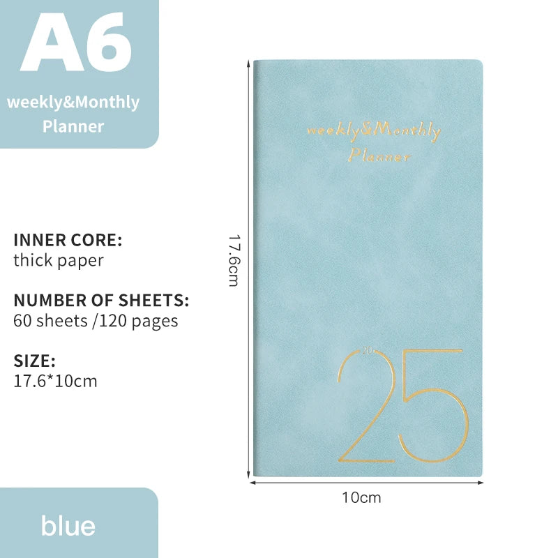 📖 Agenda 2025 – Planificador Semanal y Diario