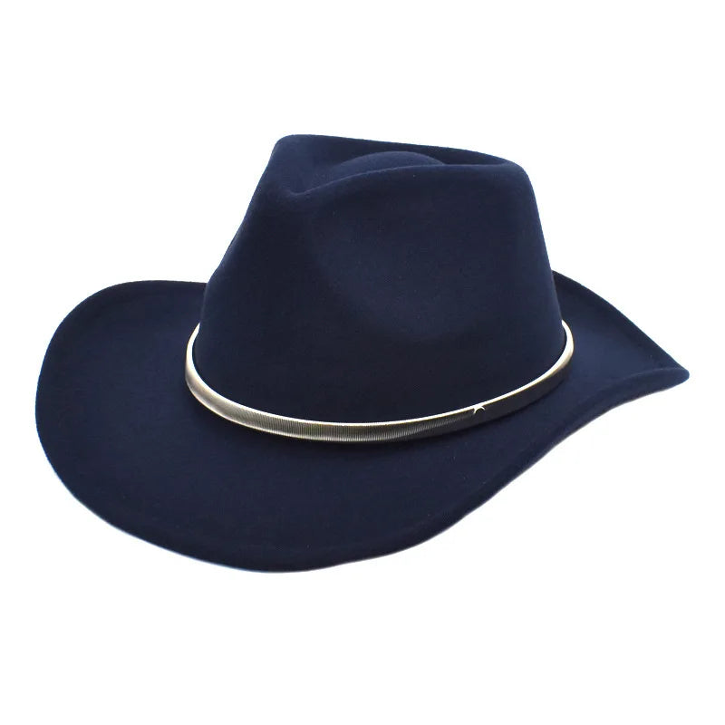 🤠 Sombrero Fedora Unisex – Estilo Cowboy con Diseño Único