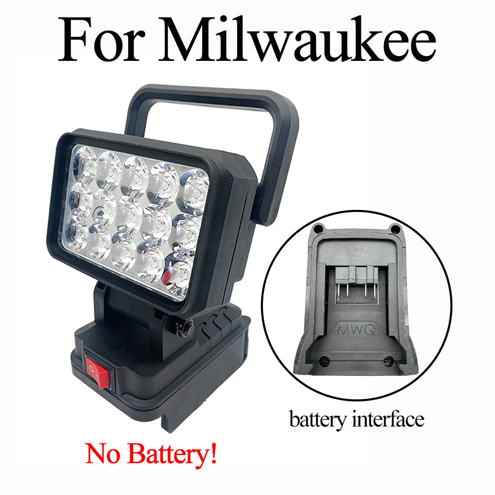 💡 Linterna LED Portátil 15 Perlas para Trabajo 🔦