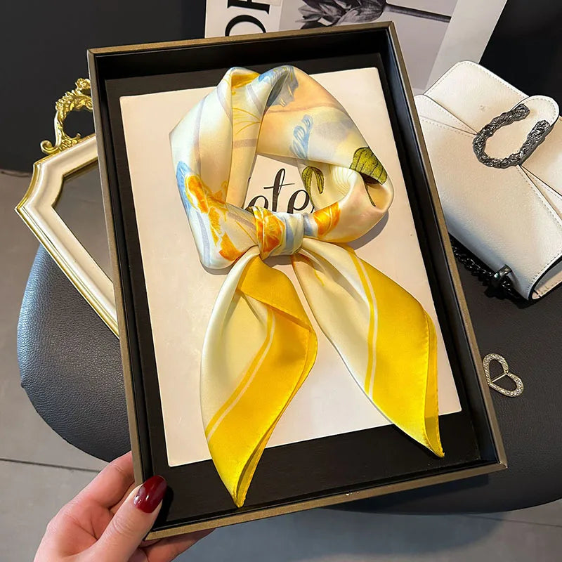 🧣 Pañuelo de Imitación Seda – Elegante y Versátil