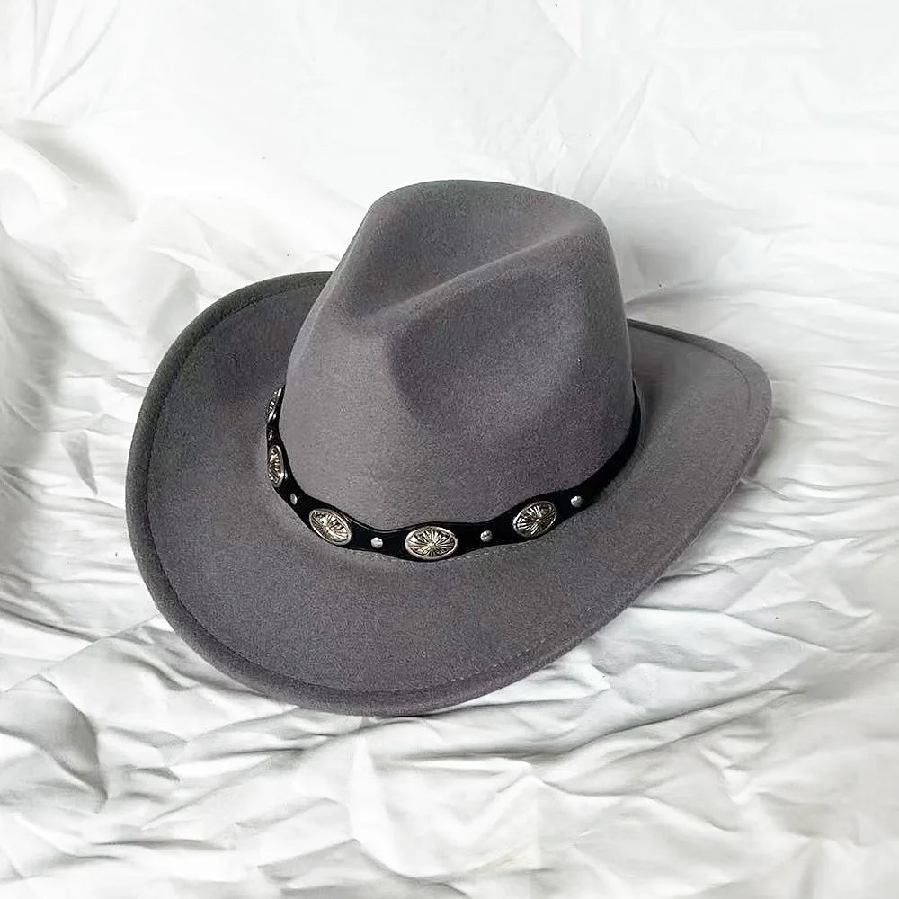 🤠 Sombrero Fedora Unisex – Estilo Cowboy con Diseño Único