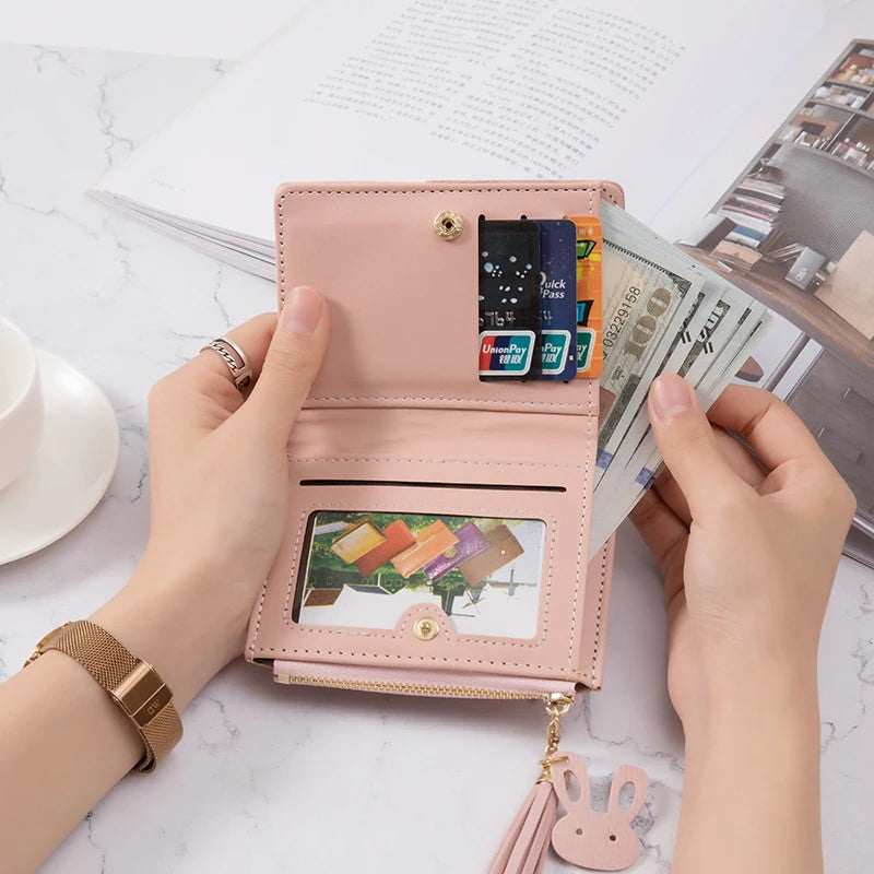 Billetera de Cuero para Mujer 💖