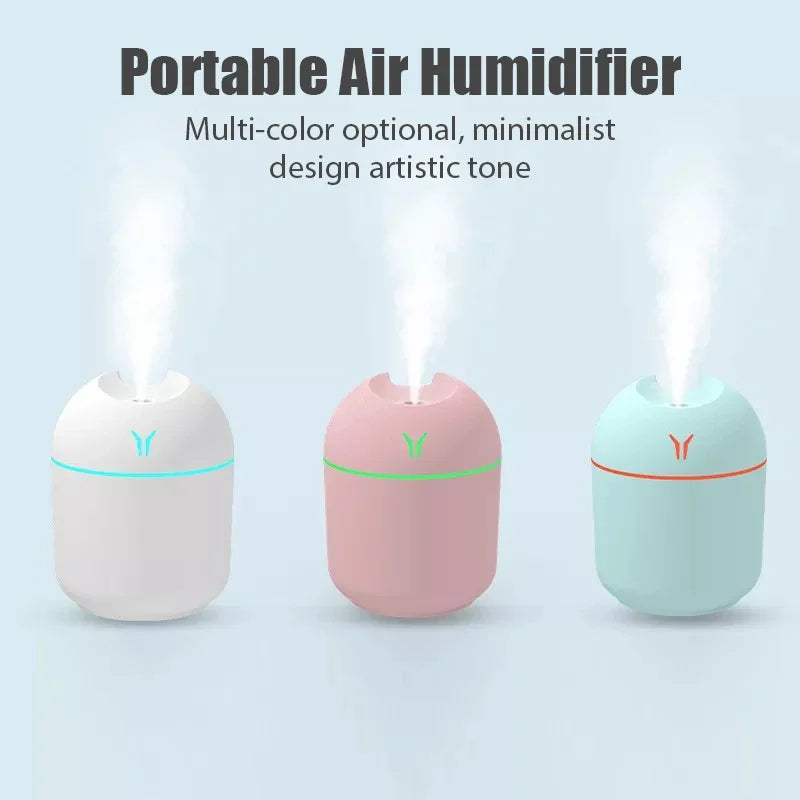 💦 Mini Humidificador USB – Hidratación en Cualquier Lugar