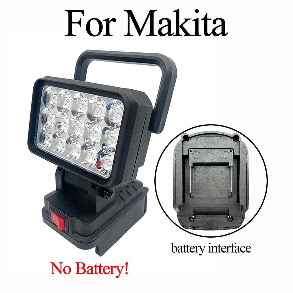 💡 Linterna LED Portátil 15 Perlas para Trabajo 🔦