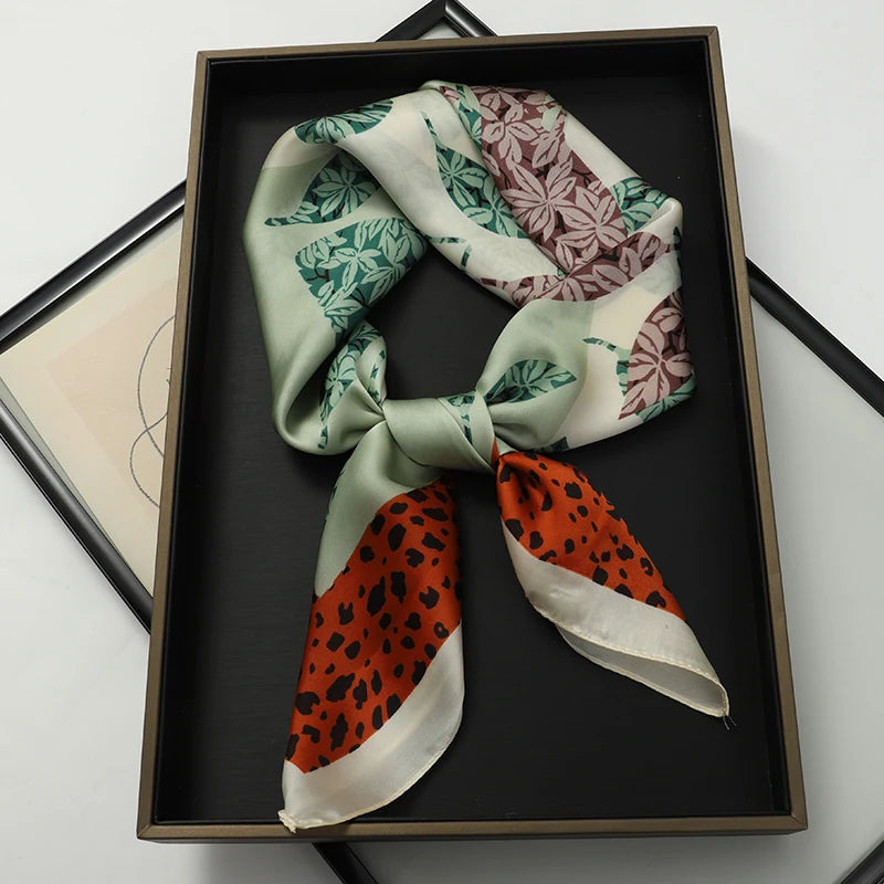 📌 Pañuelo Floral RUNMEIFA – Estilo Fashion para Mujer, 4 Colores Disponibles