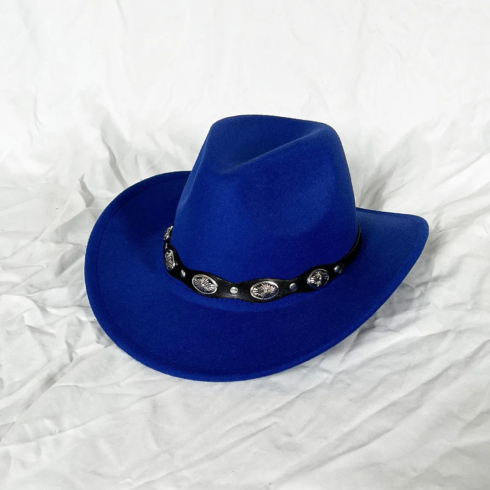 🤠 Sombrero Fedora Unisex – Estilo Cowboy con Diseño Único