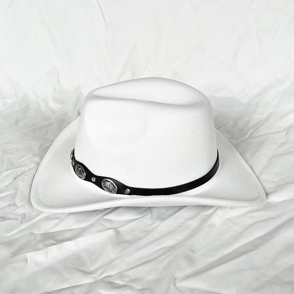 🤠 Sombrero Fedora Unisex – Estilo Cowboy con Diseño Único