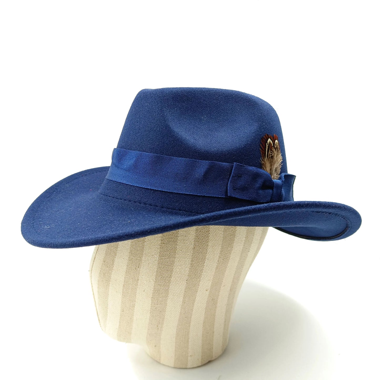 🤠 Sombrero Fedora Unisex – Estilo Cowboy con Diseño Único