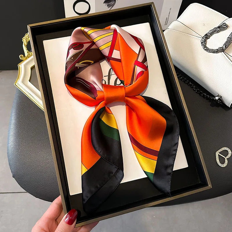 🧣 Pañuelo de Imitación Seda – Elegante y Versátil