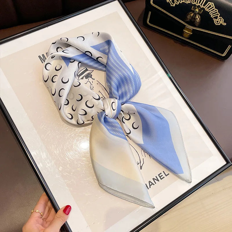 📌 Pañuelo de Seda para Mujer Baalmar