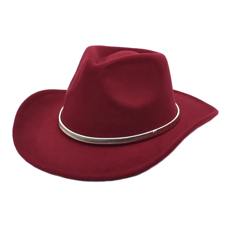 🤠 Sombrero Fedora Unisex – Estilo Cowboy con Diseño Único