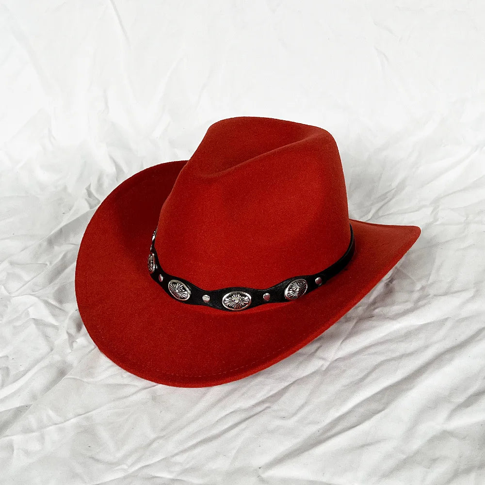 🤠 Sombrero Fedora Unisex – Estilo Cowboy con Diseño Único