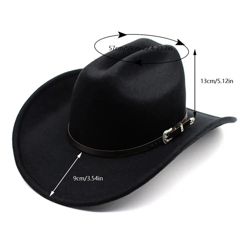 🤠 Sombrero Cowboy Unisex – Estilo Casual y Cómodo