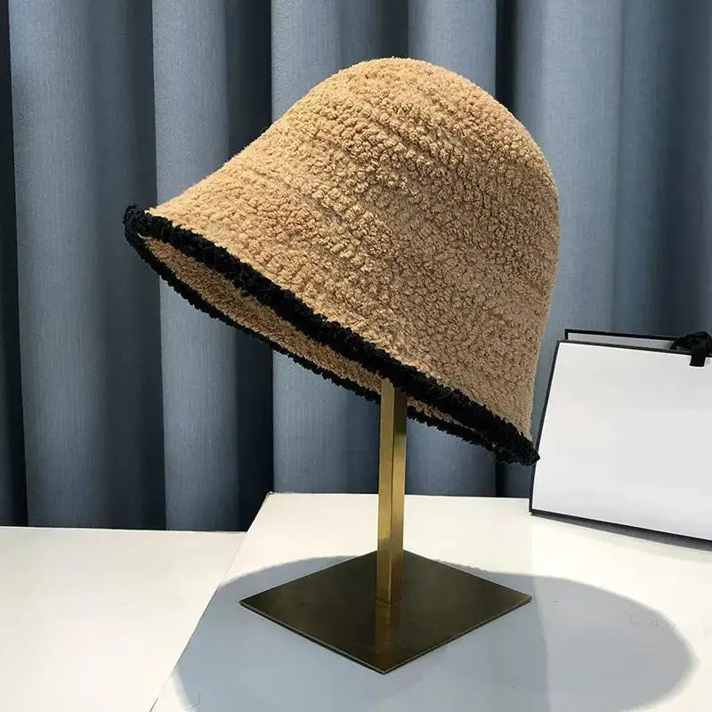 🎩 Gorro de Cubo Tejido para Mujer – Invierno &amp; Estilo Casual