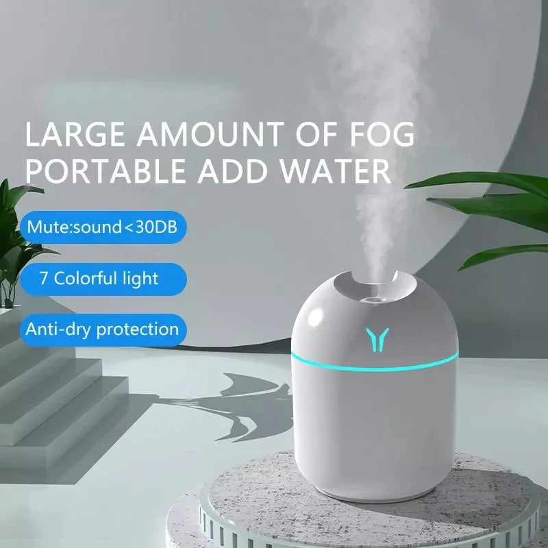 💧 Mini Humidificador Portátil USB – Compacto y Eficiente