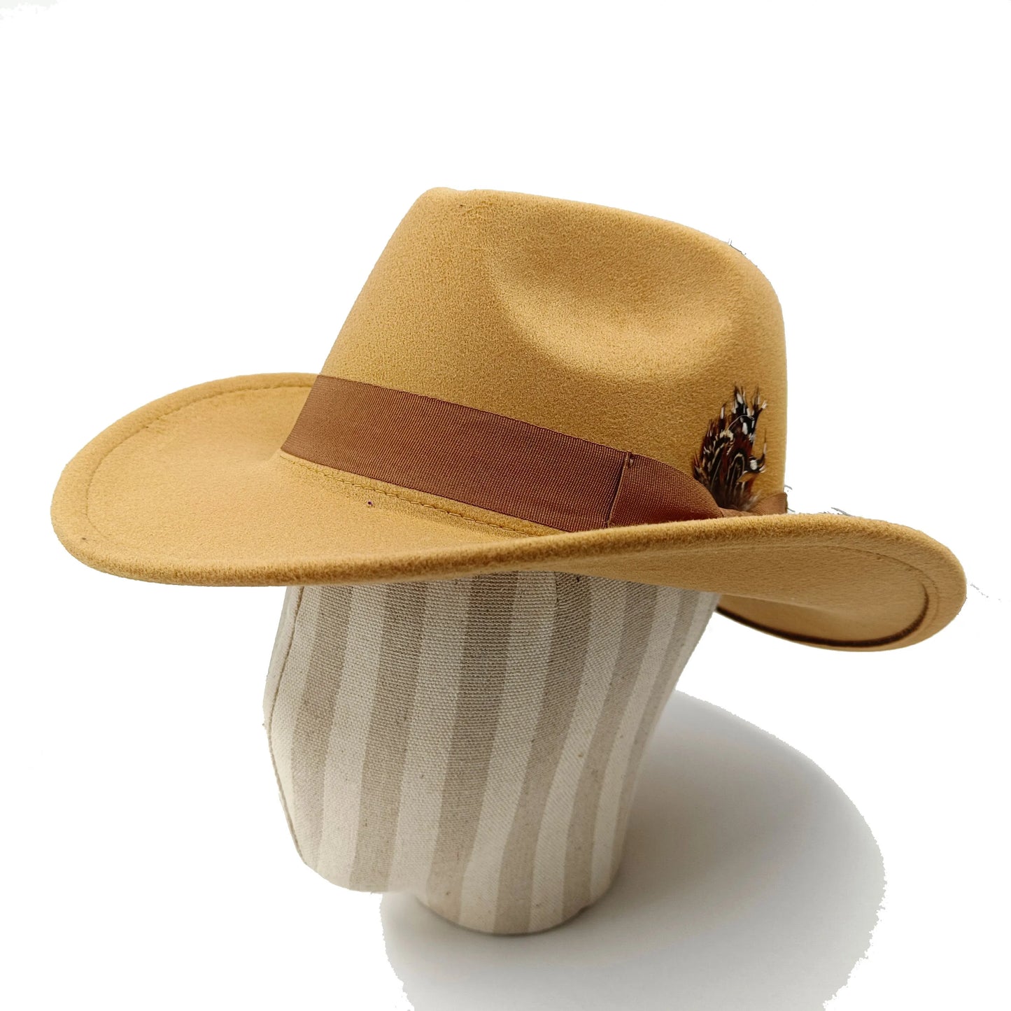 🤠 Sombrero Fedora Unisex – Estilo Cowboy con Diseño Único