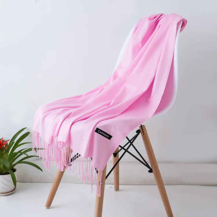 🧣 Bufanda de Cachemira y Acrílico