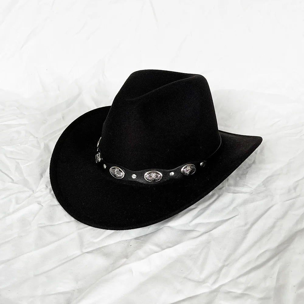 🤠 Sombrero Fedora Unisex – Estilo Cowboy con Diseño Único