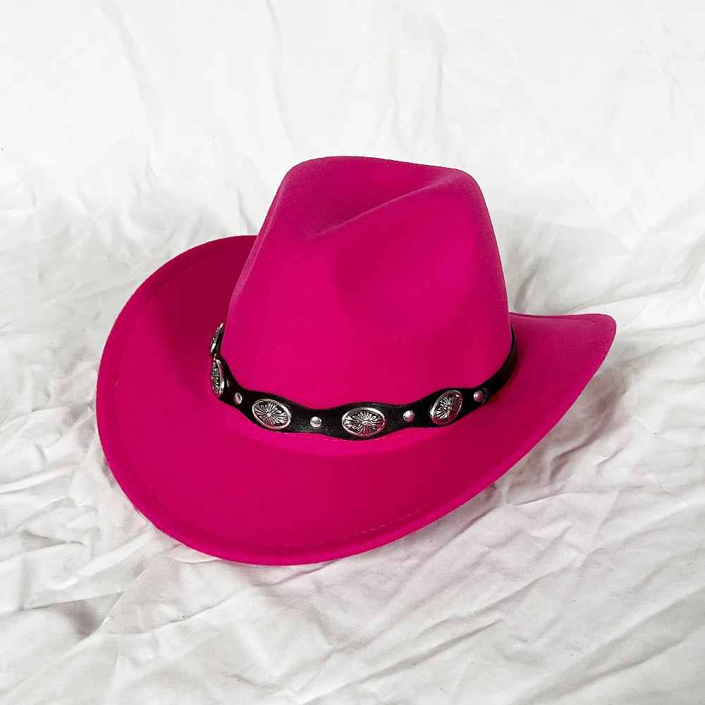 🤠 Sombrero Fedora Unisex – Estilo Cowboy con Diseño Único