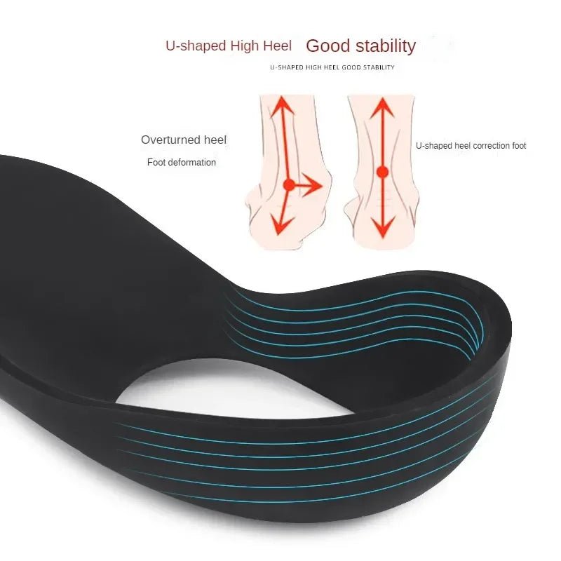 Flat Foot O - Shaped Legs Insole For Shoes Correction Arch Support Plantar Fasciitis Orthopedic Insoles Men/Women Foot Care Insert - Koda Click Chile