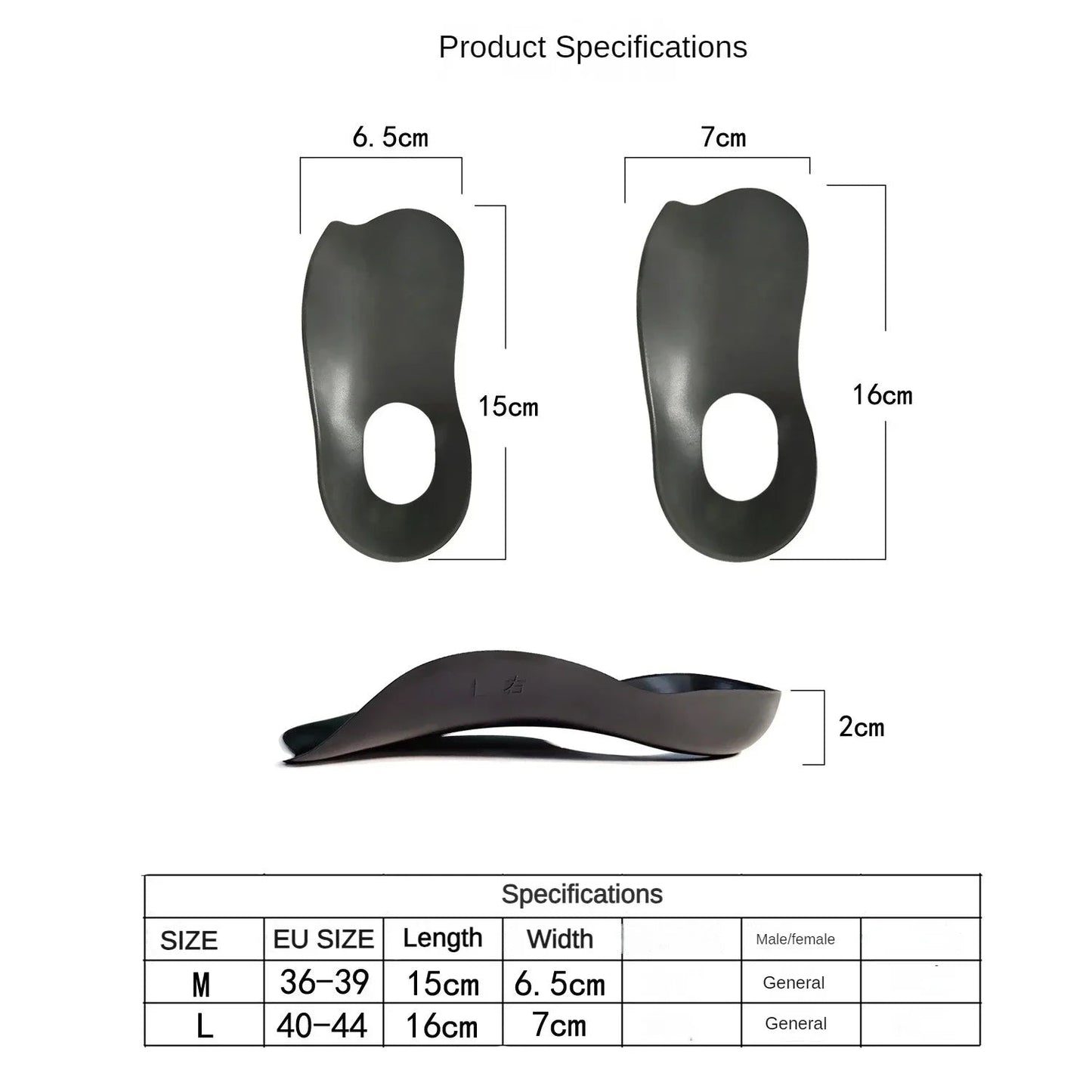 Flat Foot O - Shaped Legs Insole For Shoes Correction Arch Support Plantar Fasciitis Orthopedic Insoles Men/Women Foot Care Insert - Koda Click Chile