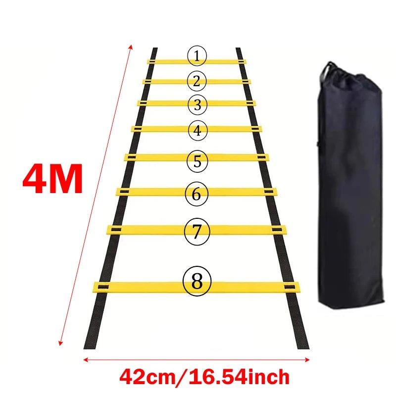 Football Agility Ladder Soccer Speed Parachute Football Cones Soccer Speed Training Ladder Set Sports Running Football Accessory - Koda Click Chile