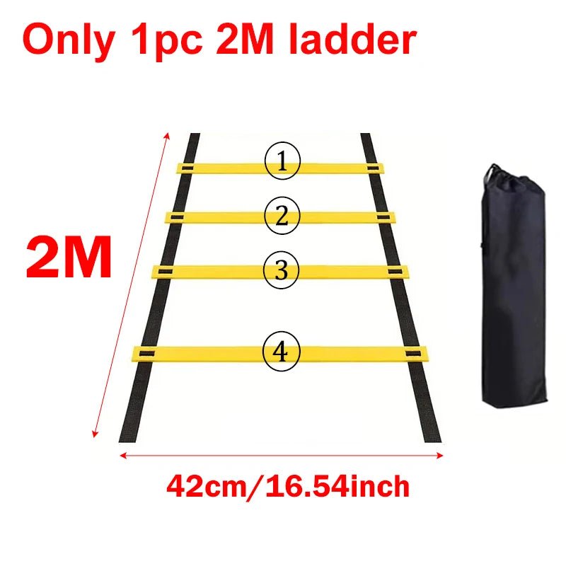 Football Agility Ladder Soccer Speed Parachute Football Cones Soccer Speed Training Ladder Set Sports Running Football Accessory - Koda Click Chile