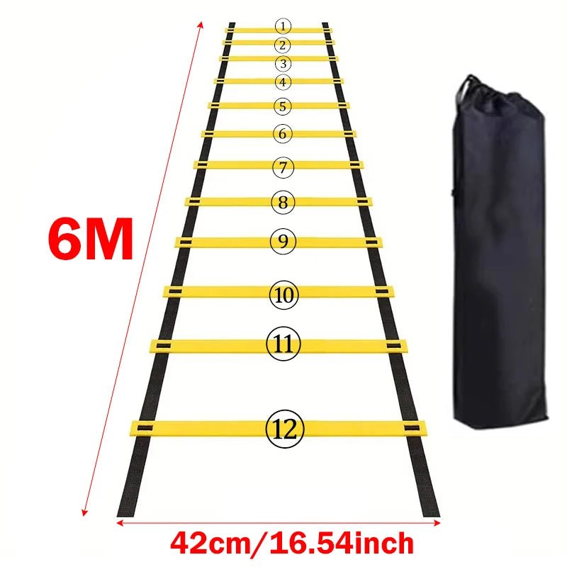 Football Agility Ladder Soccer Speed Parachute Football Cones Soccer Speed Training Ladder Set Sports Running Football Accessory - Koda Click Chile